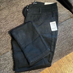 Charlotte Russe high waisted super skinny black jeans